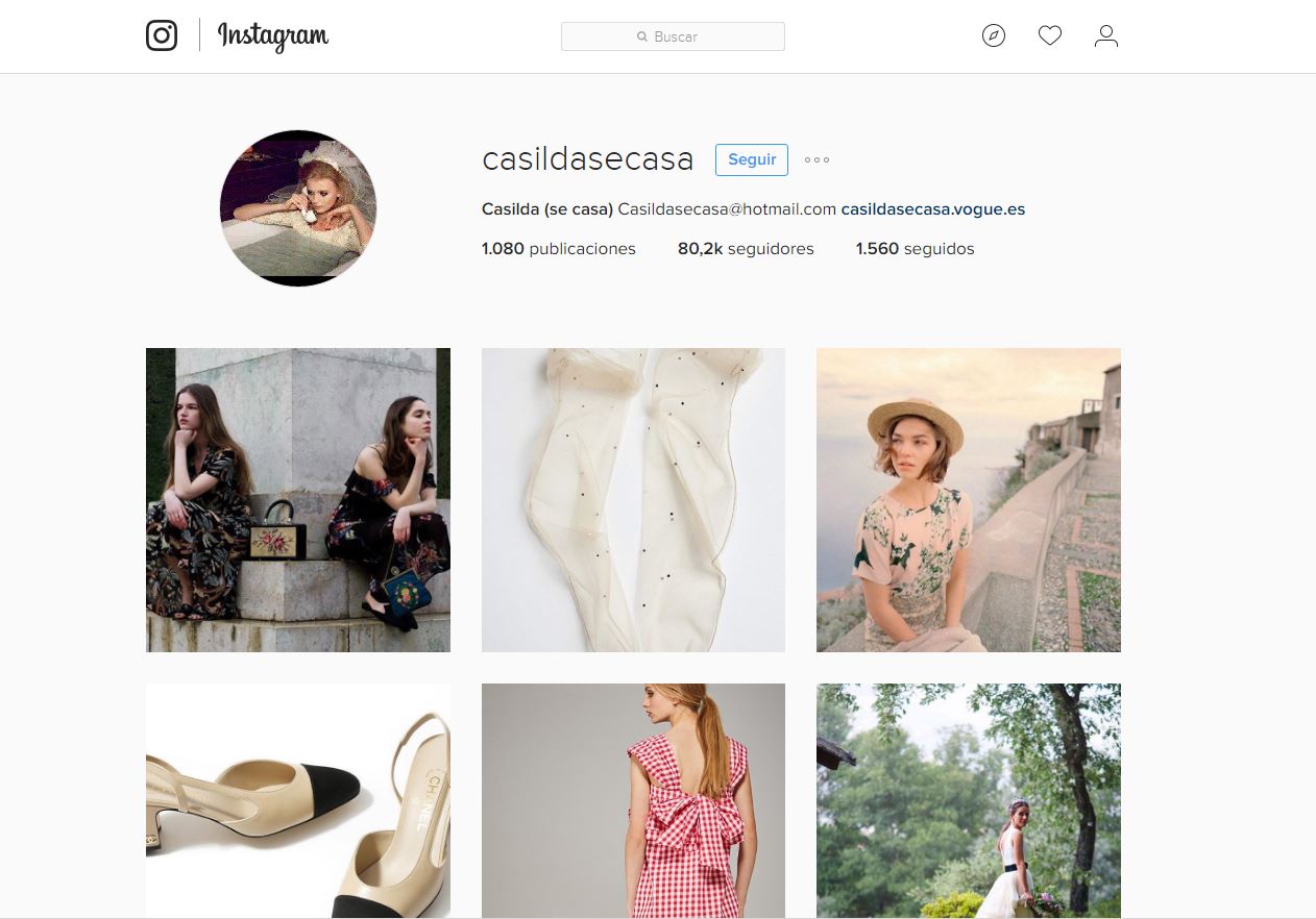 casilda se casa instagram